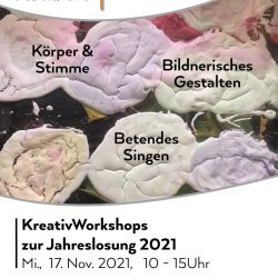 Kunst-Workshop zum Thema „Barmherzigkeit“ 17.11.2021